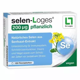 SELEN-LOGES 200 μg vaistažolių plėvele dengtos tabletės, 120 vnt