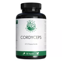 GREEN NATURALS Cordyceps sinensis kapsulės, 180 kapsulių