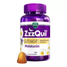 WICK ZzzQuil Good Night Mango &amp; Bananas, 60 vnt