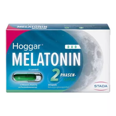 Hoggar Melatonin Duo miego kapsulės, 30 vnt