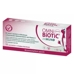 OMNI BiOTiC iMMUND pastilės, 10 vnt