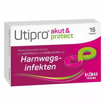 Utipro® acute &amp; Protect kapsulės, 15 vnt