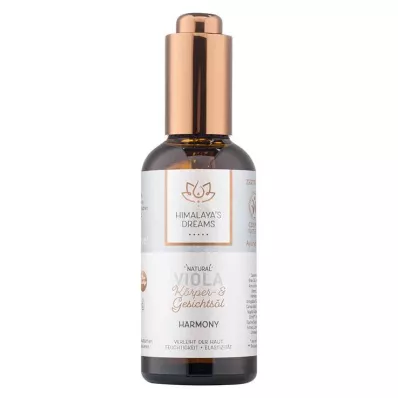 Himalayas Dreams Ayurveda Body & Veido aliejus Viola, 100 ml Himalayas Dreams Ayurveda Body & Veido aliejus Viola, 100 ml