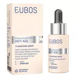 EUBOS ANTI-AGE 1% Bakuchiol serumo koncentratas, 30 ml