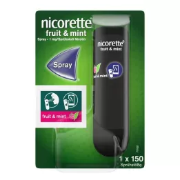 NICORETTE Vaisiai & Mėtų purškalas 1 mg/purškalas NFC, 1 vnt