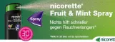 Instructions for use for Nicorette Fruit & Mėtų Purškalas 1 mg / purškimas Nfc, 2 vnt - 1