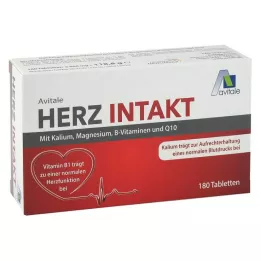 HERZ INTAKT su kalio+magnio+B-vitaminų tabletėmis, 180 vnt
