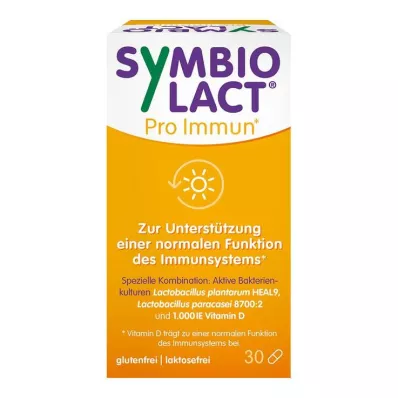 Symbiolact Pro imuninės kapsulės, 30 vnt Symbiolact Pro imuninės kapsulės, 30 vnt