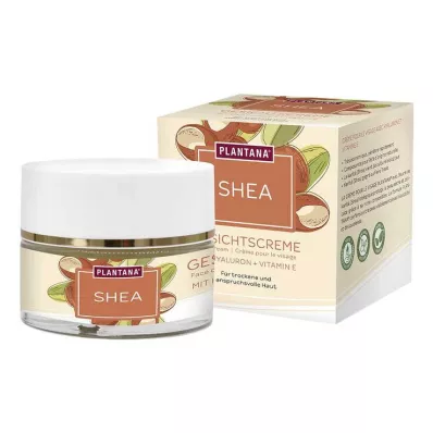 Plantana Shea veido kremas hialurono & vitamino E, 50 ml Plantana Shea veido kremas hialurono & vitamino E, 50 ml