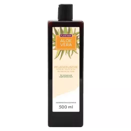 PLANTANA Aloe vera priežiūros dušo želė su ekologišku alaviju, 500 ml