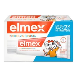 ELMEX Dantų pasta 2-6 metų vaikams Duo Pack, 2X50 ml