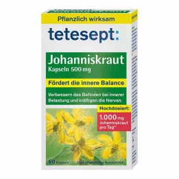 TETESEPT Jonažolės 500 mg kapsulės, 60 kapsulių