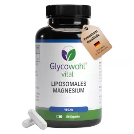 GLYCOWOHL vital liposominio magnio didelės dozės kapsulės, 120 vnt