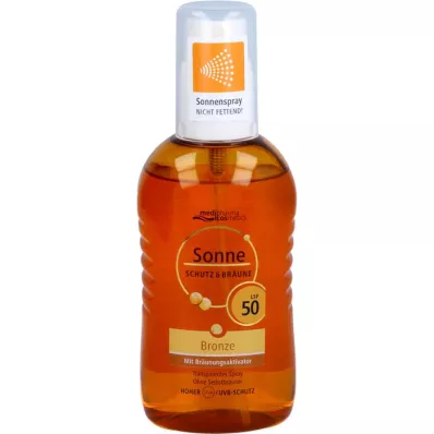 SONNE SCHUTZ &amp; Bronzinis įdegio purškiklis LSF 50, 200 ml