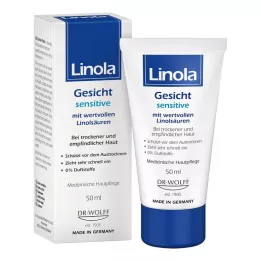 LINOLA Jautrus veido kremas, 50 ml
