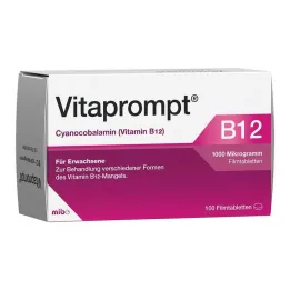 VITAPROMPT 1000 mikrogramų plėvele dengtos tabletės, 100 vnt
