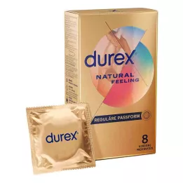 DUREX Natūralaus pojūčio prezervatyvai, 8 vnt