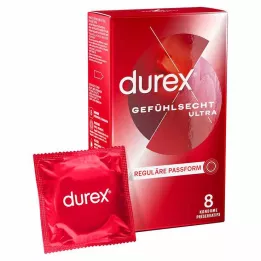 DUREX Sensitive ultra prezervatyvai, 8 vnt
