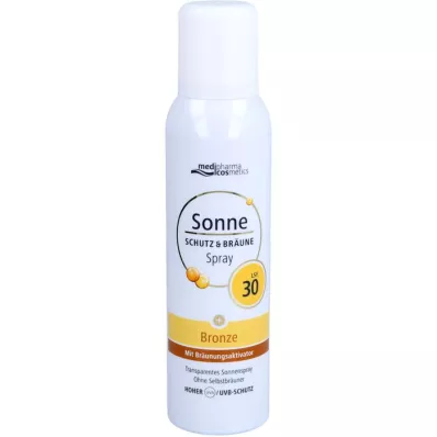 SONNE SCHUTZ &amp; Bronzinis įdegio purškiklis LSF 30, 150 ml