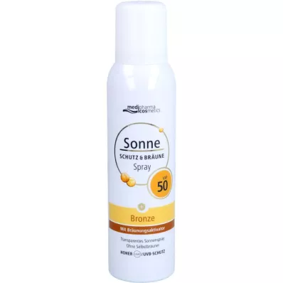 SONNE SCHUTZ &amp; Bronzinis įdegio purškiklis LSF 50, 150 ml