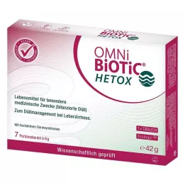 OMNI BiOTiC HETOX Miltelių paketėlis, 7X6 g