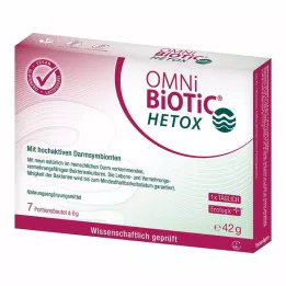 OMNI BiOTiC HETOX Miltelių paketėlis, 7X6 g