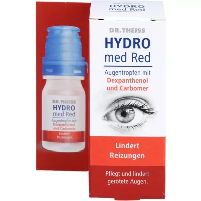 DR.THEISS Hydro med Red akių lašai, 10 ml