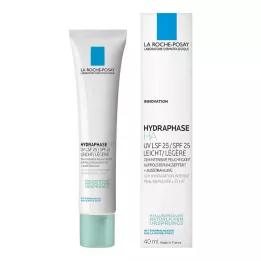 ROCHE-POSAY Hydraphase HA UV Šviesus kremas LSF 25, 40 ml