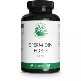 GREEN NATURALS Spermidine Forte 5,5 mg veganiškos kapsulės, 90 vnt