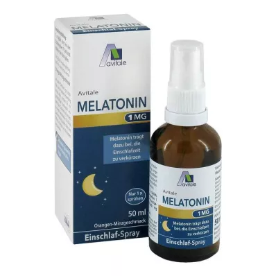 Melatonino 1 mg miego purškiklis, 50 ml