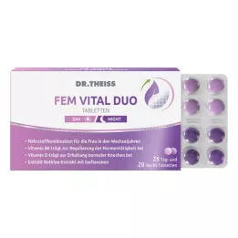 DR.THEISS FEM VITAL DUO Tabletės, 56 vnt
