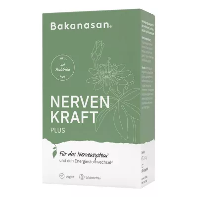 Bakanasan Nerve Power Plus kapsulės, 60 vnt Bakanasan Nerve Power Plus kapsulės, 60 vnt