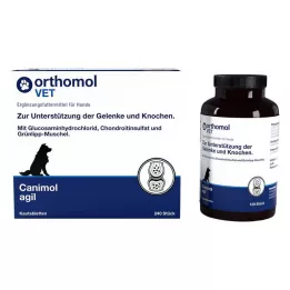 ORTHOMOL VET Canimol agil kramtomosios tabletės šunims, 240 vnt