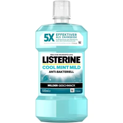 LISTERINE Cool Mint švelnaus skonio burnos skalavimo skystis, 500 ml